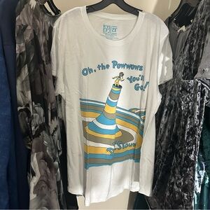 Oh the Pow Wows You Will Go SPJ T-Shirt (2XL)